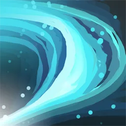 Flowing