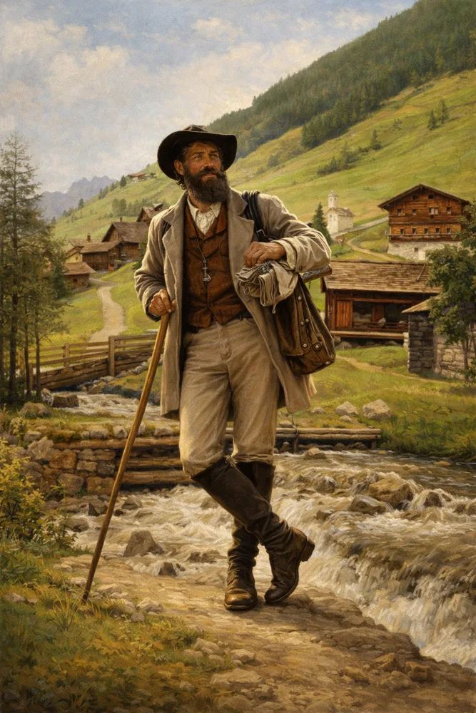 Hiking Man