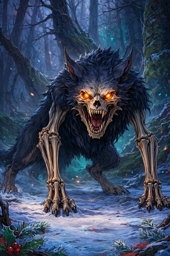 Skeletal Wolf